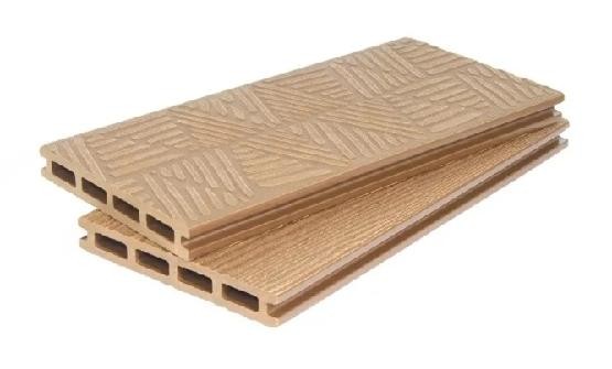 Террасная доска ДПК POLIVAN GROUP 3D+3D NEW пустотелая двухсторонняя DENPASAR Песочный купить в Новотроицке