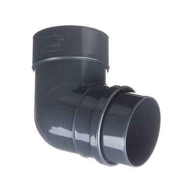 Колено 72° Docke Lux ПВХ - Графит купить в Новотроицке