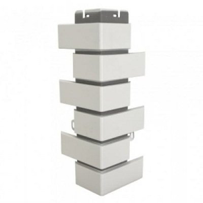 Наружный угол Клинкерный Кирпич белый купить в Новотроицке