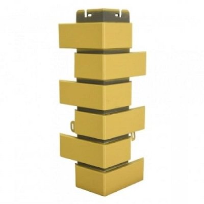 Наружный угол Клинкерный Кирпич желтый купить в Новотроицке