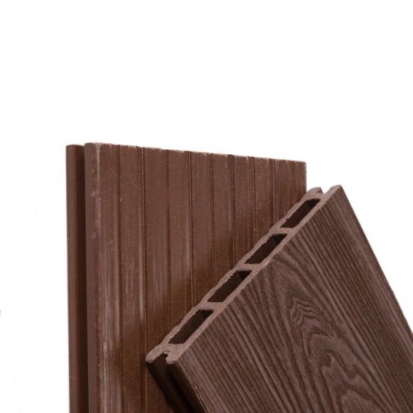 Террасная доска из ДПК ECODECKING Комфорт 3D Шоколад купить в Новотроицке