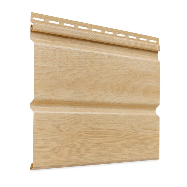 Виниловый сайдинг Альта-Брус Люкс Каштан купить в Новотроицке