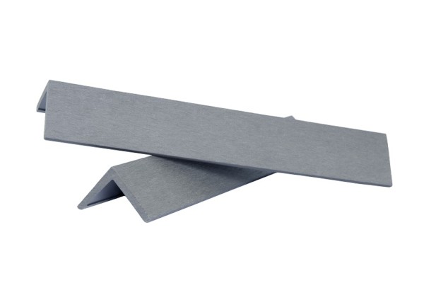 Уголок ДПК завершающий шлифованный SINGARAJA серый купить в Новотроицке