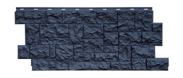 Фасадная панель Nordside Северный камень Графитовый купить в Новотроицке