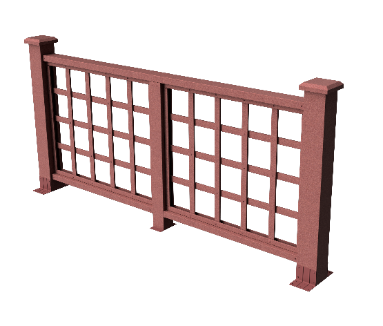 Ограждения декоративное ДПК GRINDERDECO Дувр мербау купить в Новотроицке