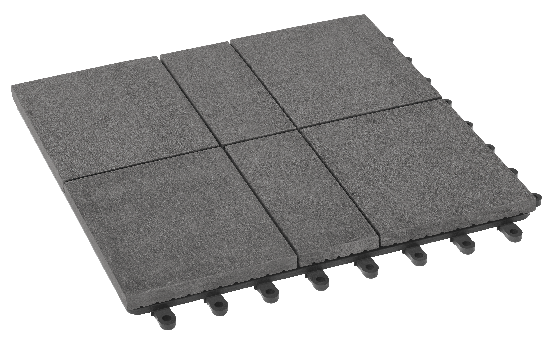 Модульный паркет ДПК GRINDERDECO Люкс 8 Серый базальт купить в Новотроицке