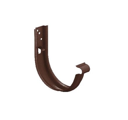 Водосток Aquasistem, Система 125x90 - Крюк универсальный с комплектом крепления RAL 8017 Коричневый matt купить в Новотроицке