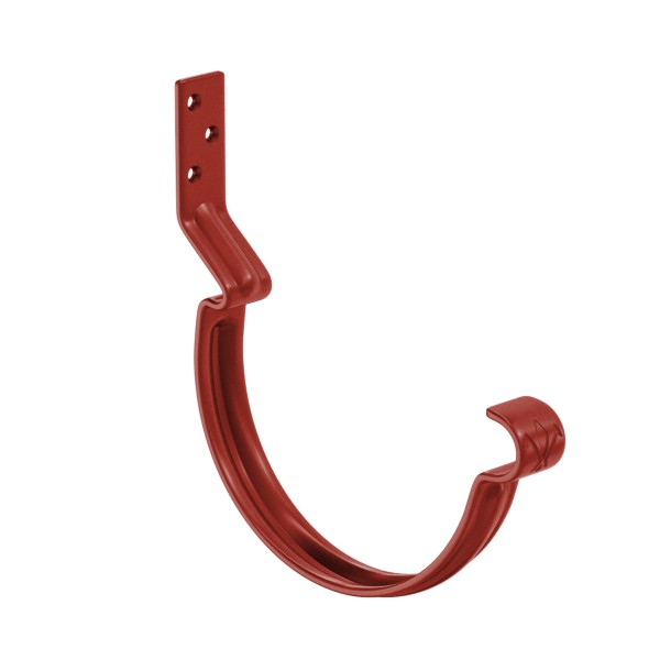 Водосток Aquasistem, система 150x100 - Крюк крепления желоба короткий RR 29 Бургундский купить в Новотроицке