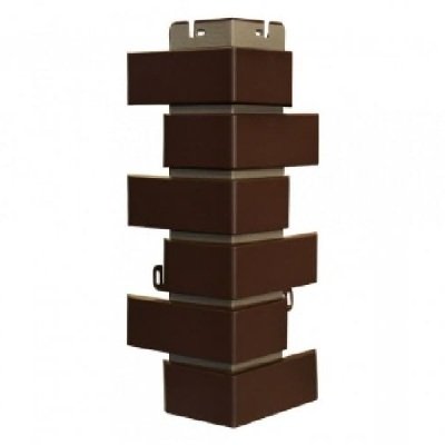 Наружный угол Клинкерный Кирпич коричневый купить в Новотроицке