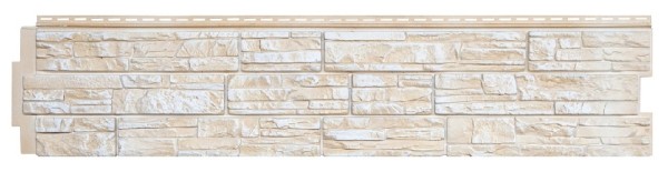 Панель фасадная GL Я-Фасад" Крымский сланец слоновая кость купить в Новотроицке