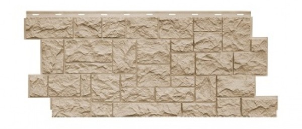 Фасадная панель Nordside Северный камень Бежевый купить в Новотроицке