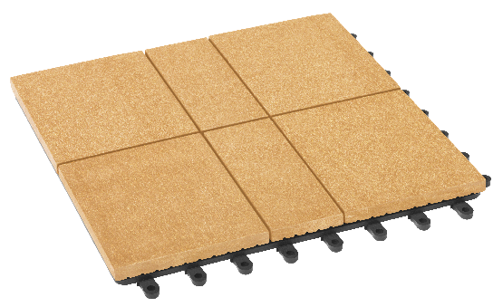 Модульный паркет ДПК GRINDERDECO Люкс 8 Песчаник купить в Новотроицке