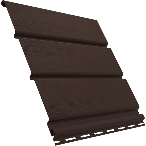 Софит Ю-Пласт без перфорации, коричневый купить в Новотроицке