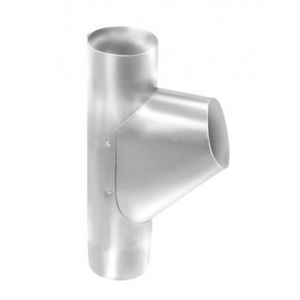 Водосток Grand Line 125x90 – Тройник RAL 9003 купить в Новотроицке