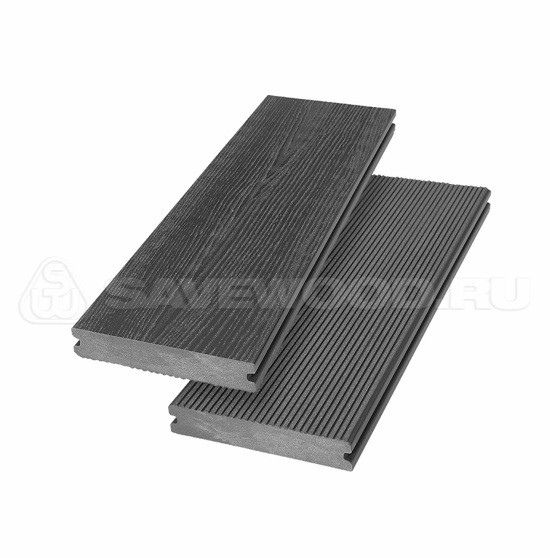 Террасная доска SW Abies (R) - радиальный распил Графит купить в Новотроицке