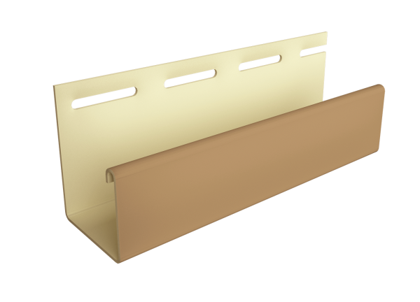 Фасадный J-профиль 30 мм Карамельный купить в Новотроицке