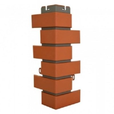 Наружный угол Клинкерный Кирпич красный купить в Новотроицке