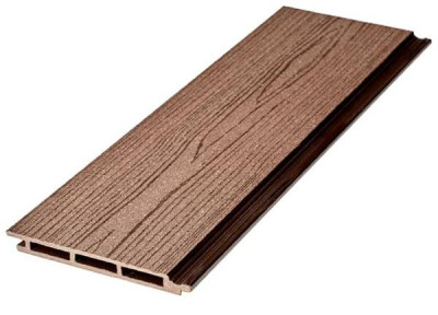 Сайдинг из ДПК Dortmax folk Коричневый