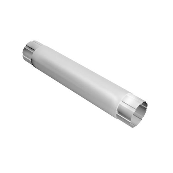 Водосток Grand Line 125x90 – Труба водосточная 1м RAL 9003 купить в Новотроицке