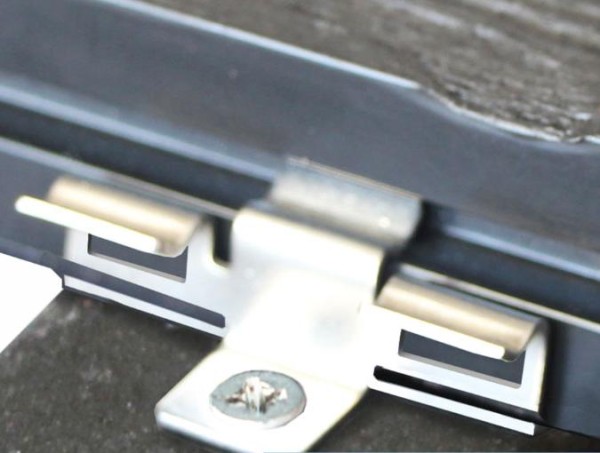 Кляймер промежуточный KRONEX № 7 для каркаса из металлопрофиля и лаги ДПК (упак100 шт) купить в Новотроицке