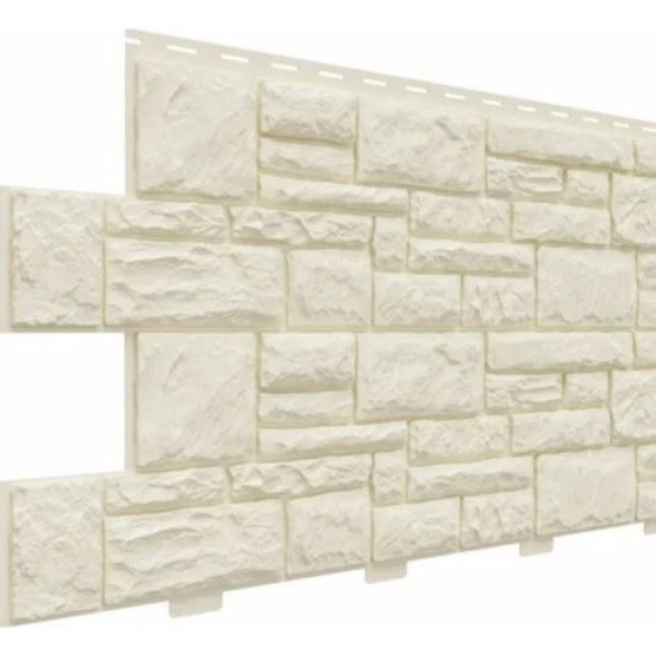 Фасадная панель Доломит Крымский берег Слоновая кость купить в Новотроицке