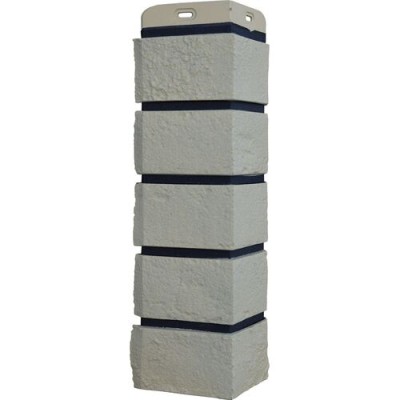 Угол Grand Line состаренный кирпич Элит ваниль, ШОВ черный