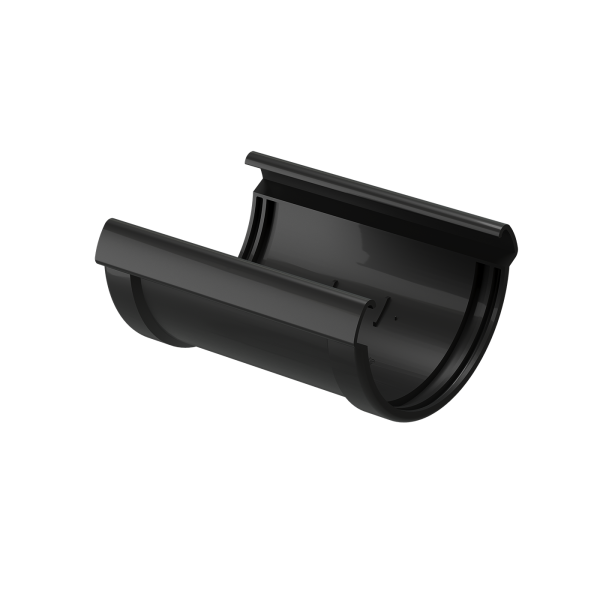 Соединитель Желоба Docke Lux ПВХ - Карбон купить в Новотроицке