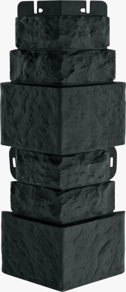 Угол наружный Альта-Профиль Кирпич антик ЭКО Графит купить в Новотроицке