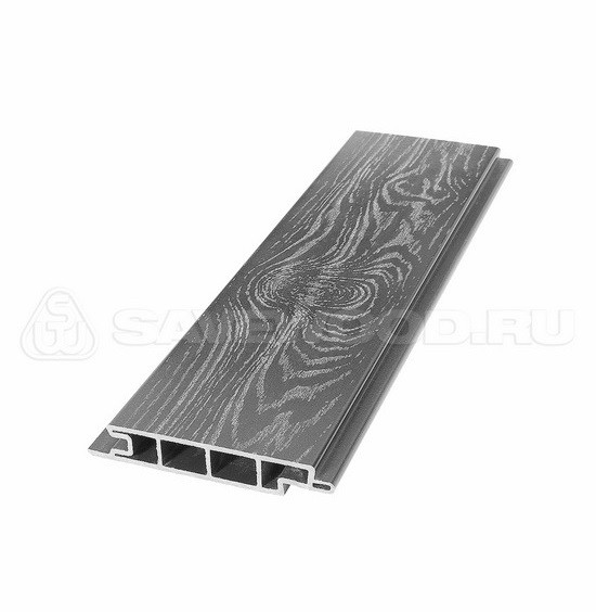 Террасная доска из ДПК SW Padus тангенциальный распил «SaveWood» пепельный купить в Новотроицке