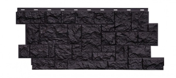 Фасадная панель Nordside Северный камень Шоколадный купить в Новотроицке