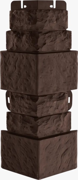 Угол наружный Альта-Профиль Кирпич антик ЭКО Коричневый купить в Новотроицке