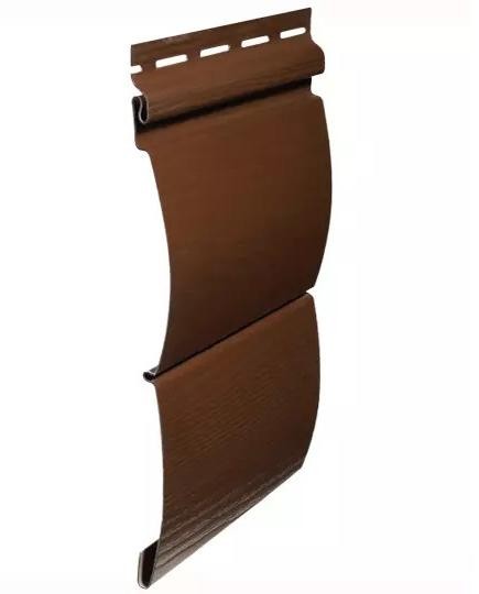 Виниловый сайдинг fineber (файнбер) – серия blockhouse (блокхаус) “бревно”, могано купить в Новотроицке