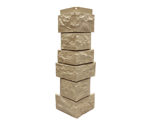 Угол наружный NordSide коллекция "Северный камень" Бежевый купить в Новотроицке