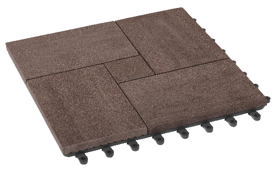 Модульный паркет ДПК GRINDERDECO Люкс 7 Шоколад купить в Новотроицке