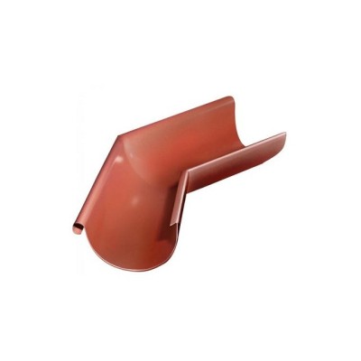 Водосток Grand Line 125x90 – Угол наружный 135° RAL 8004