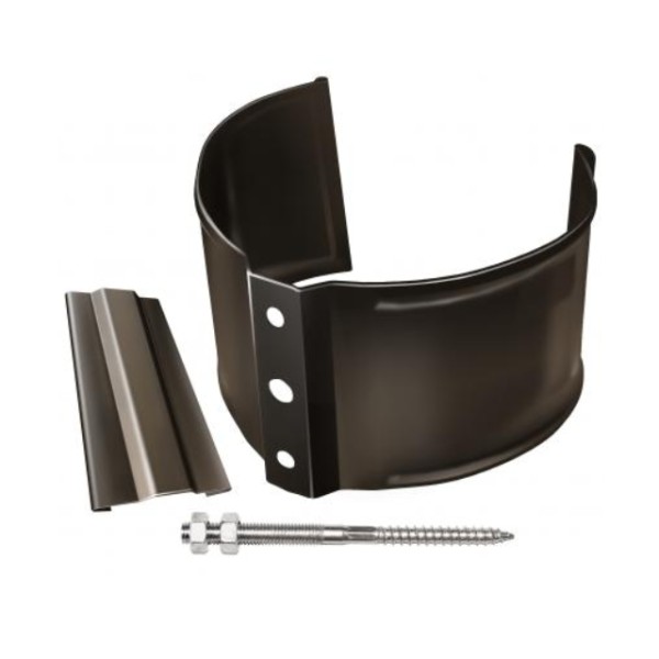 Водосток Grand Line 150x100 – Хомут трубы (на кирпич) RR 32 купить в Новотроицке