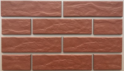 Фасадная Термопанели Аляска Burgund Rustic