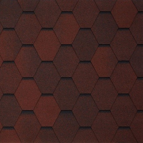 Гибкая черепица Tegola VENETO amarone 410 купить в Новотроицке