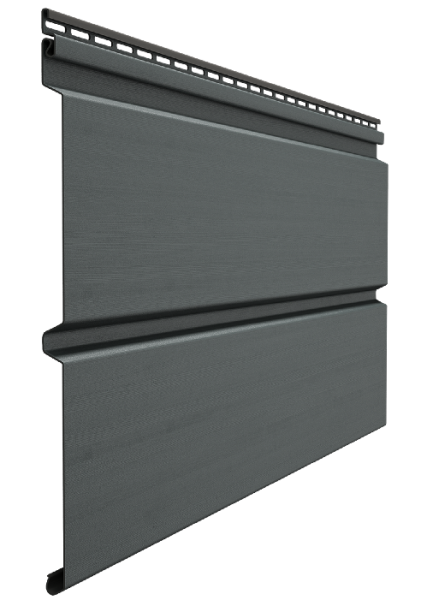 Виниловый сайдинг docke (дёке) - профиль D6S графит купить в Новотроицке