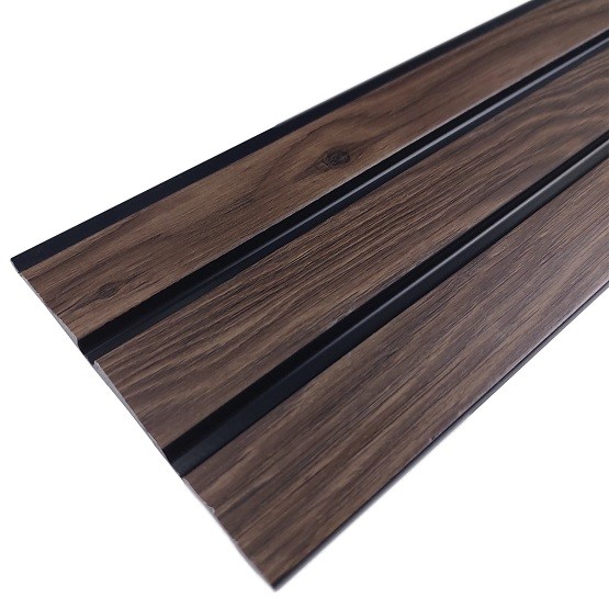 Стеновая панель FineBer  3D орех темный купить в Новотроицке