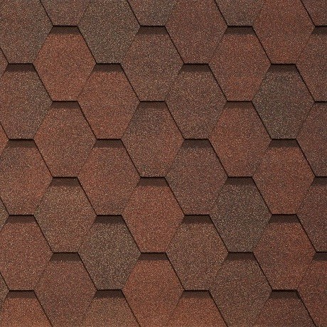 Гибкая черепица Tegola VENETO nocciola 418 купить в Новотроицке