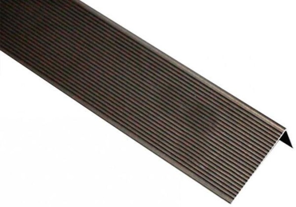 Угол завершающий алюминиевый KRONEX 51,5x30x3000 мм. коньяк купить в Новотроицке