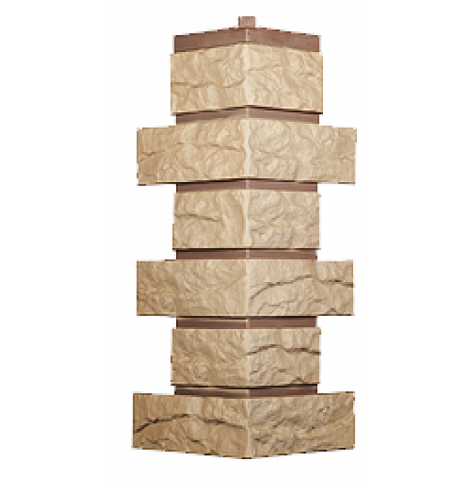 Угол T-Сайдинг-Кирпич Лондон Брик Пустынный купить в Новотроицке