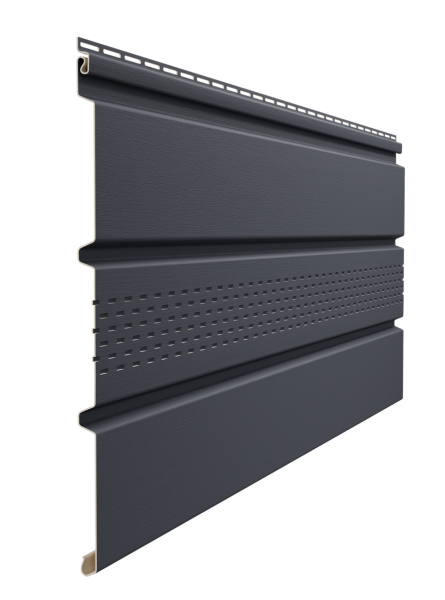 Софит Docke T4 центральной перфорацией Графит купить в Новотроицке
