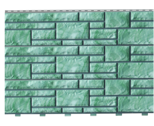 Фасадные панели «Доломит эксклюзивный», Малахит купить в Новотроицке