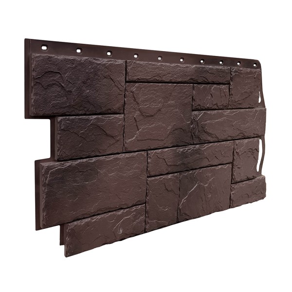 Фасадная панель FineBer, Камень Природный, Коричневый купить в Новотроицке