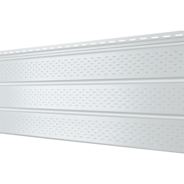 Софит Ю-Пласт PRO Классический с полной перфорацией, белый купить в Новотроицке