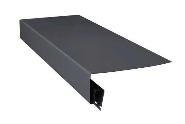 Планка приоконная широкая для Фасадных Панелей Графит купить в Новотроицке