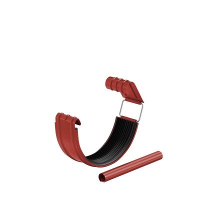 Водосток Aquasistem, система 150x100 - Соединитель желоба в комплекте RR 29 Бургундский