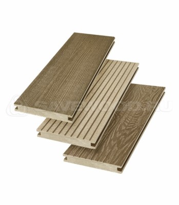 Террасная доска SW Fraxinus (R) полнотелая «SaveWood» Тик